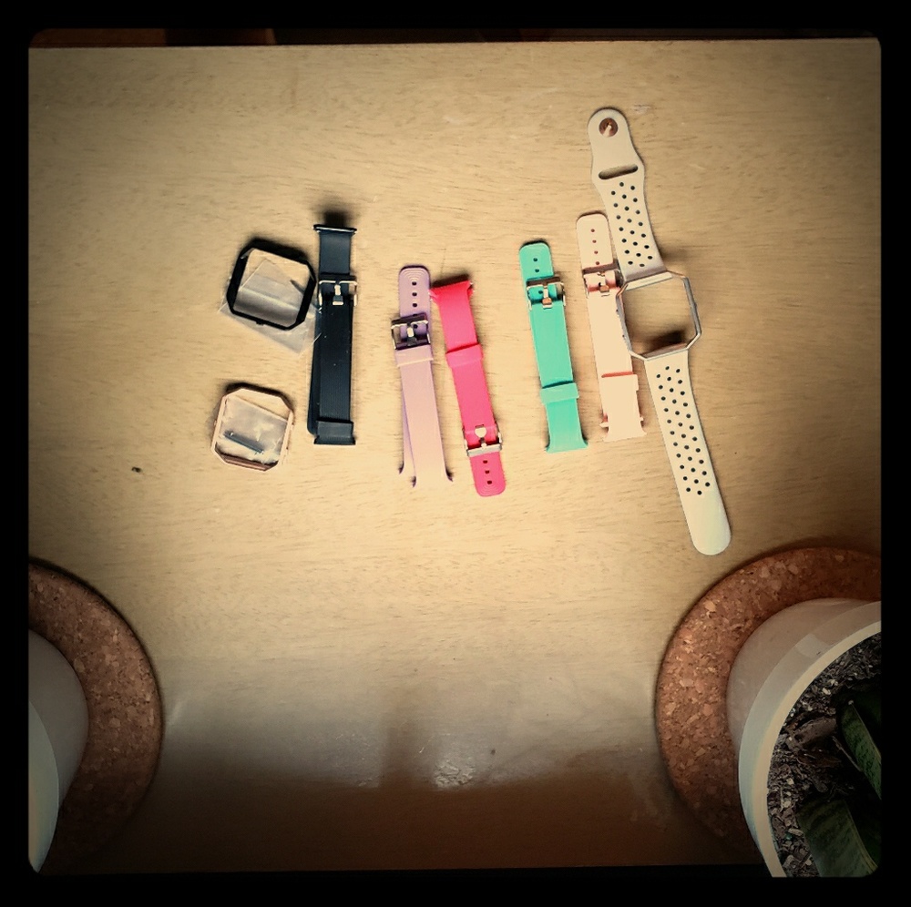 Fit bit Blaze watch bands and faceplates